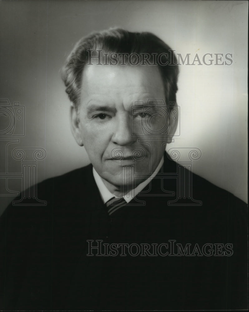 1972 Press Photo Judge Matthew S. Braniff, Criminal District Court Judge- Historic Images