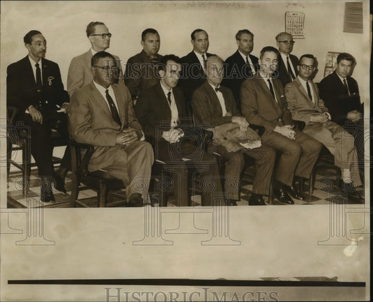1962 Press Photo Orleans Parish Grand Jury - New Members After Swearing-In- Historic Images
