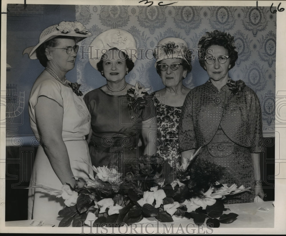 1962 Press Photo Louisiana Women&#39;s Club - Newly Elected Officers - noa22076- Historic Images