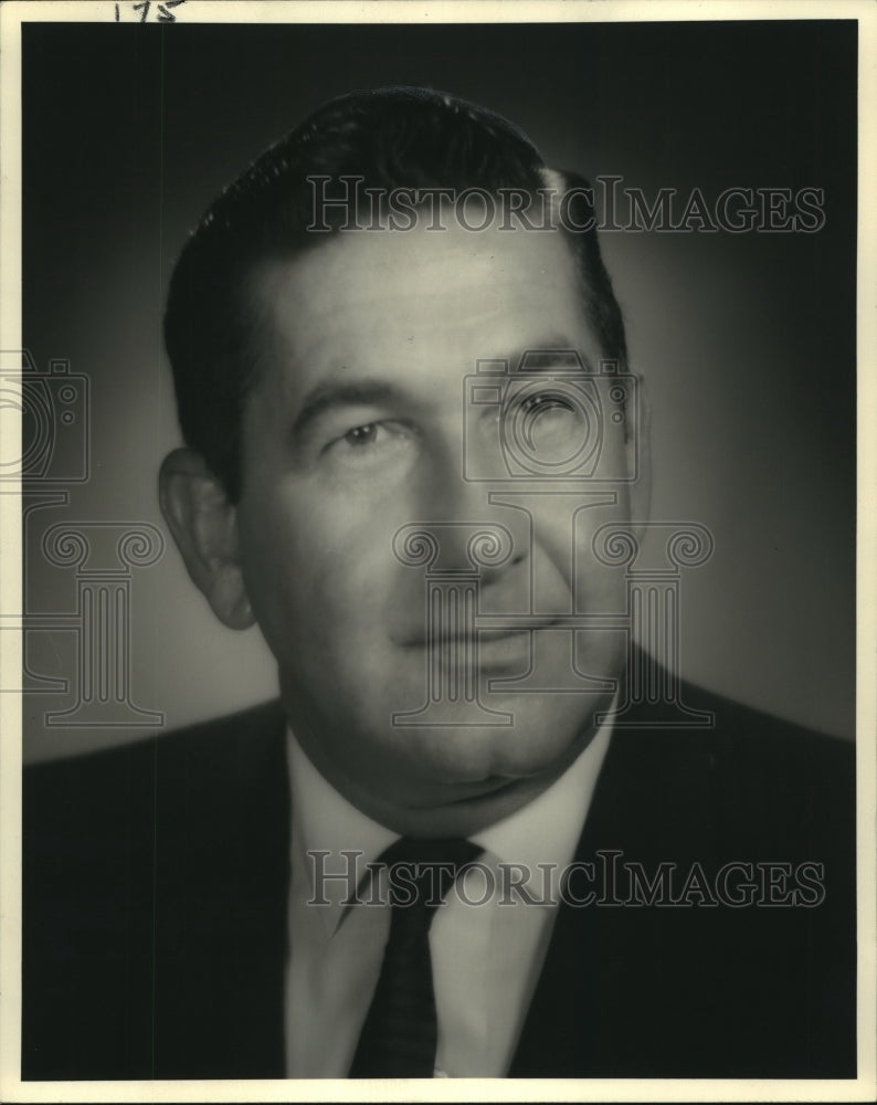 1963 Press Photo Madisonville Mayor Edward A. Badeaux, Candidate for Assessor