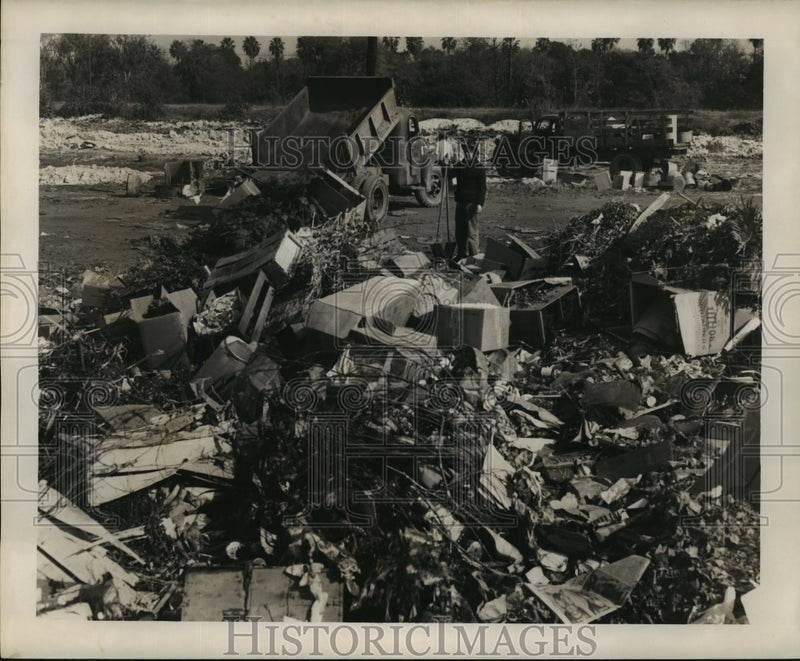 Load image into Gallery viewer, 1950 Press Photo Audubon Park Batture Dump - noa23049
