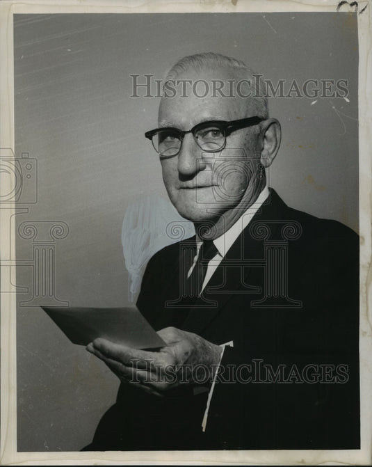 1963 Press Photo Central Louisiana State Hospital - Dr. Dorman Barber, Director