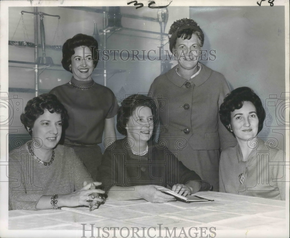 1962 Press Photo New Officers of the Desk &amp; Derrick Club of New Orleans- Historic Images