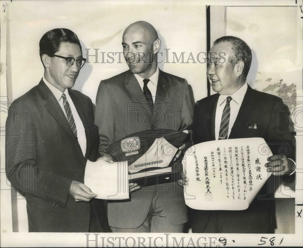 1967 Press Photo Japan Society of New Orleans - Japanese Organization Officials- Historic Images