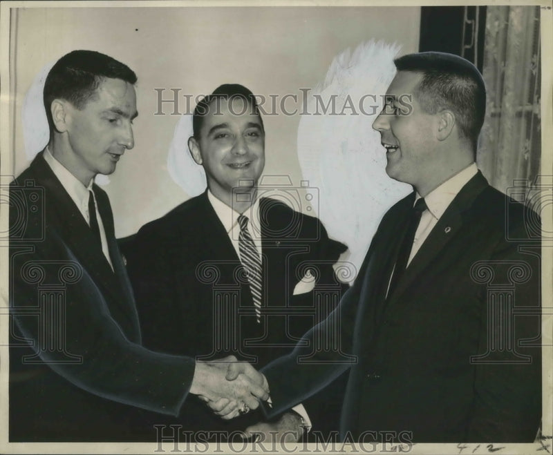 Load image into Gallery viewer, 1961 Press Photo United States Junior Chamber of Commerce - Jaycee Presidents
