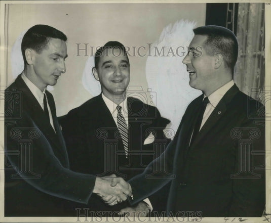 1961 Press Photo United States Junior Chamber of Commerce - Jaycee Presidents