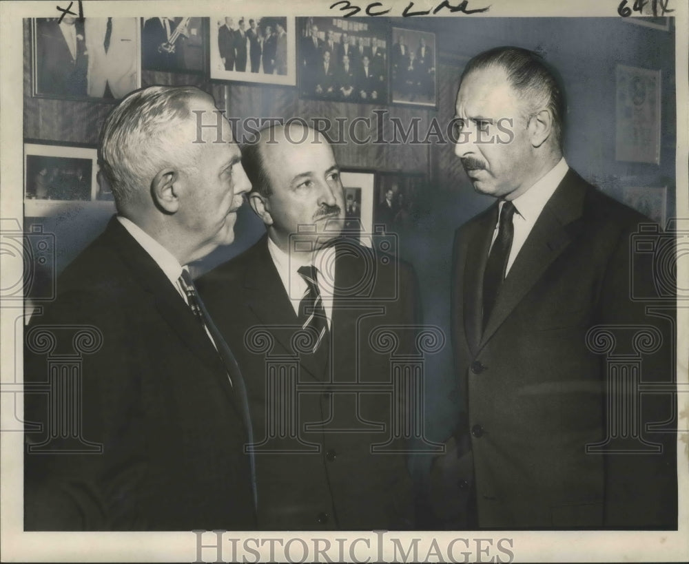 1965 Press Photo Dr. Norberto M. Barrenechea, Argentina, in New Orleans- Historic Images