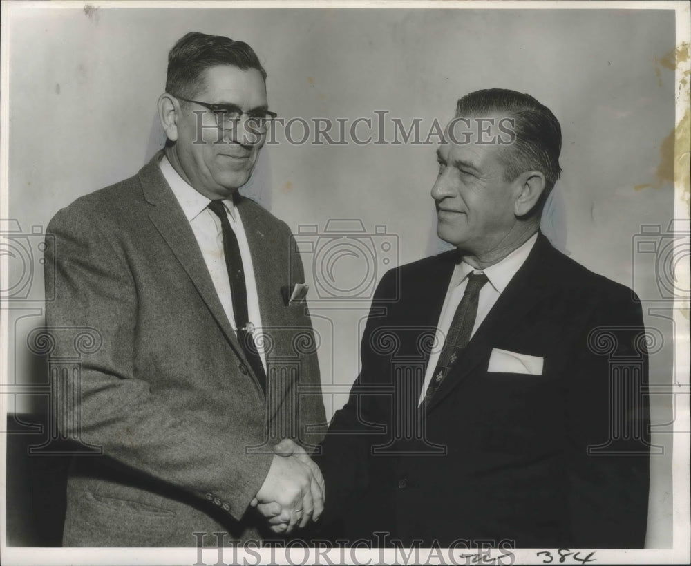 1964 Press Photo Carrollton Business Men&#39;s Association - Laurence Barras
