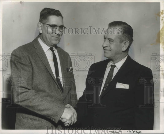 1964 Press Photo Carrollton Business Men's Association - Laurence Barras