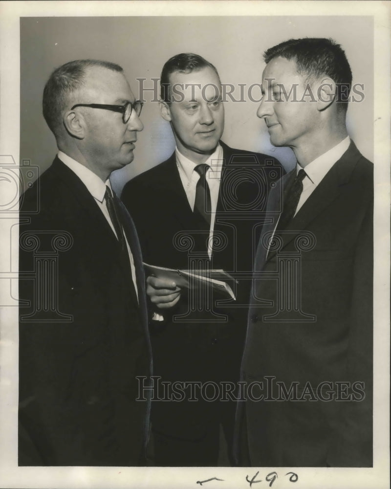 1967 Press Photo Industrial Mental Health Conference Attendees at Touro Annex