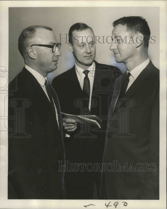 1967 Press Photo Industrial Mental Health Conference Attendees at Touro Annex
