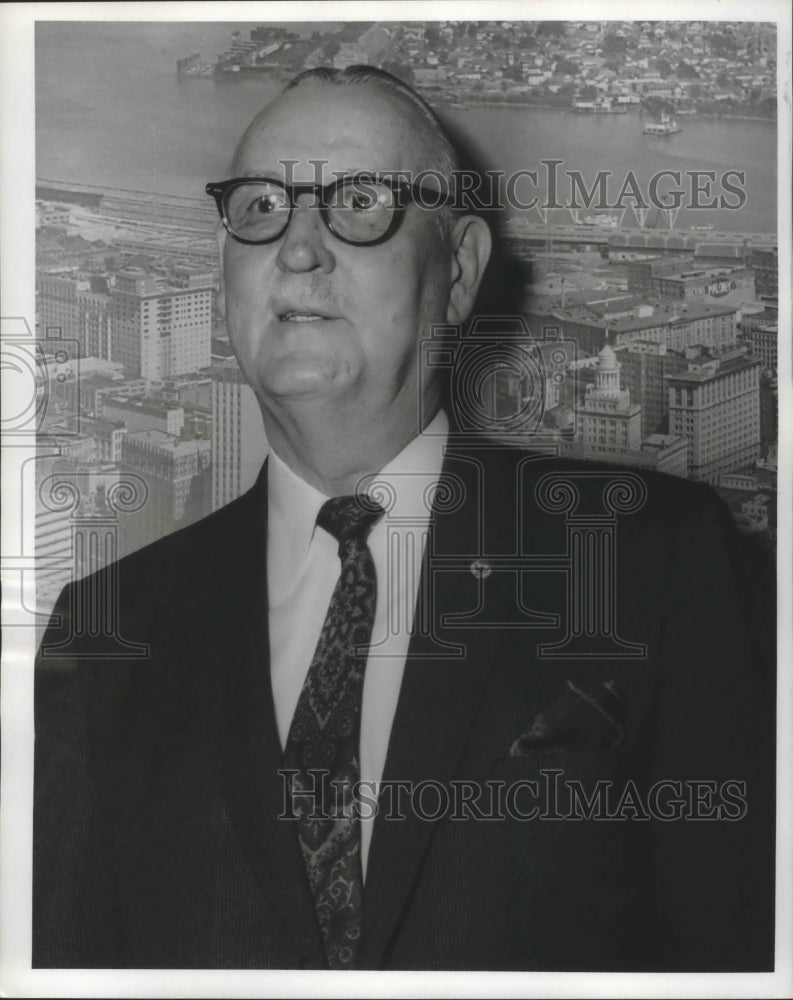 1967 Press Photo Walter J. Barnes, President of Sons of the American Revolution- Historic Images