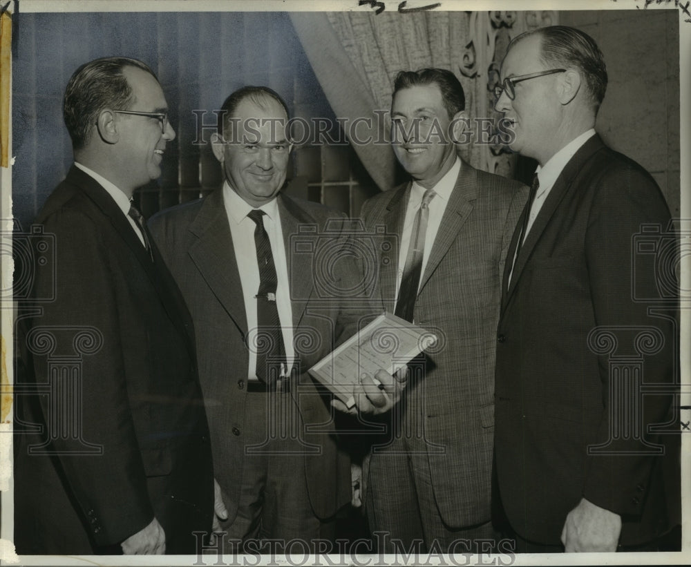 1961 Press Photo American Sugar Cane League Executives Honor Cane Growers- Historic Images