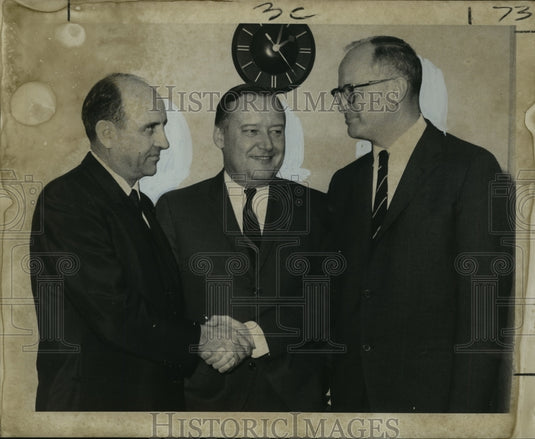 1969 Press Photo Port of New Orleans - Initiation of Board Officers