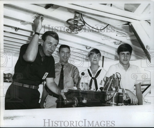 1970 Press Photo George Barnes Jr., M.J. Byrd, Richard McCardle ...