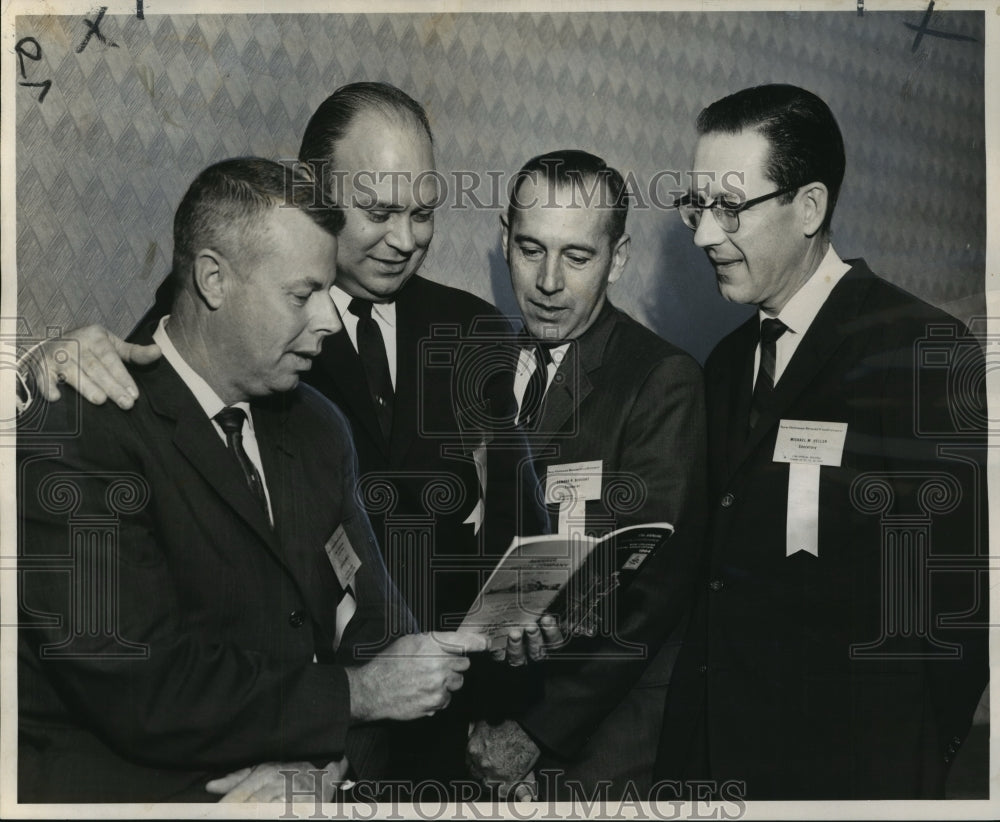 1964 Press Photo New Orleans Dental Conference - Conference Officials- Historic Images