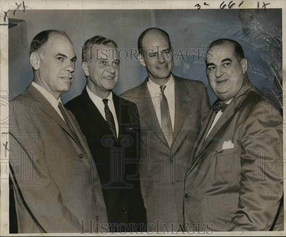 1959 Press Photo New Orleans Aviation Board - Herbert Howell, Retiring Members