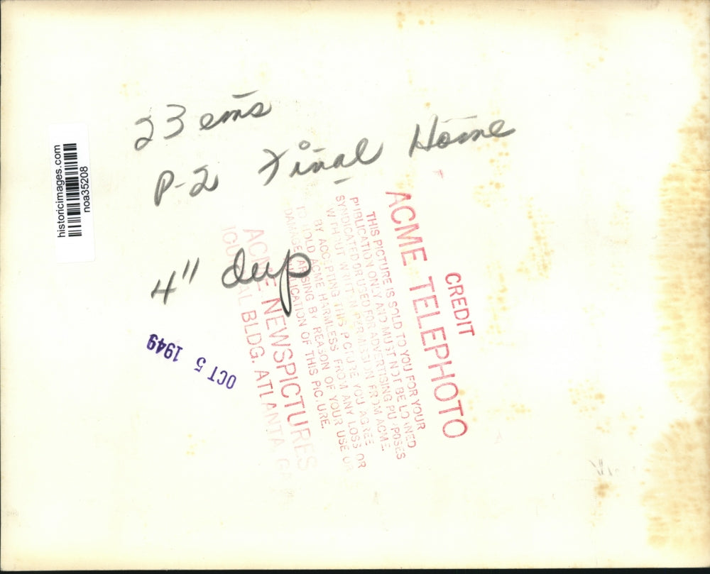 1949 Press Photo Police arrested a Communist demonstrator during rally in Berlin