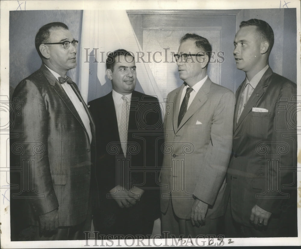 1959 Press Photo Jefferson Parish Chapter, American Red Cross officers, elected