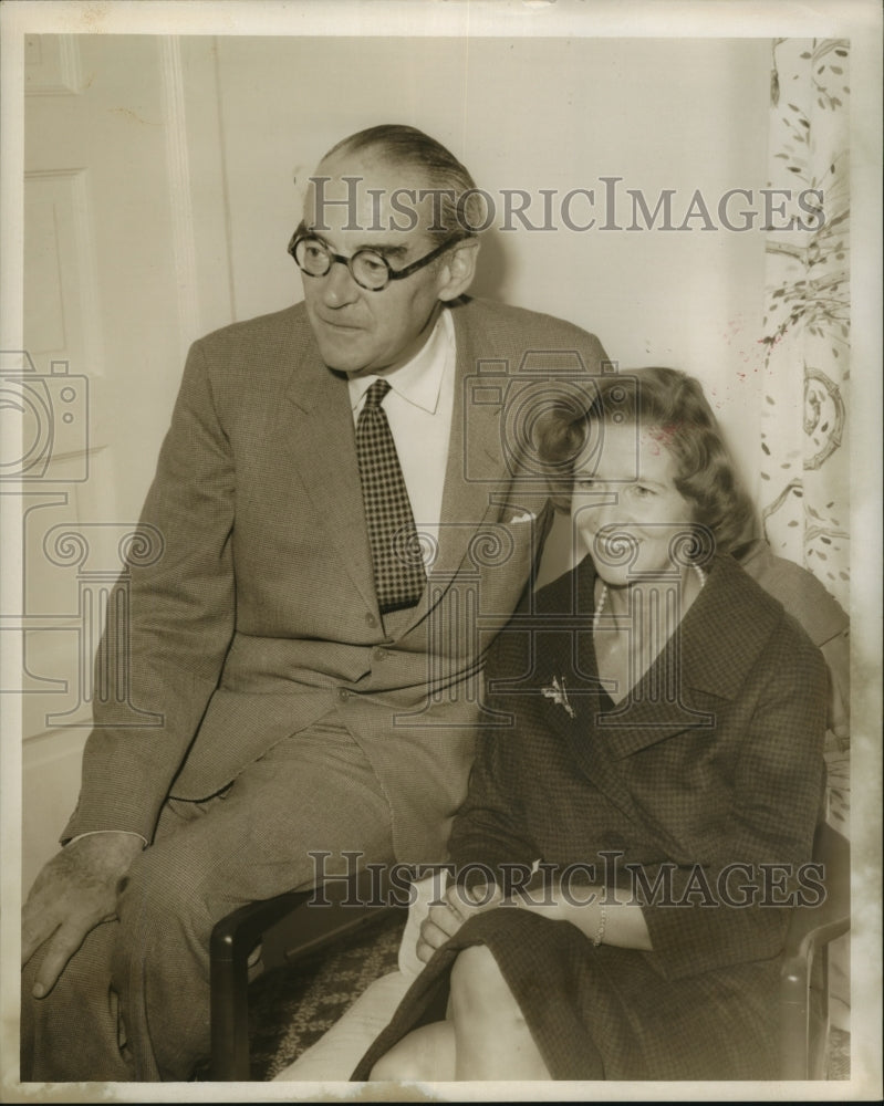 1959 Press Photo Prince and Princess Bismark at Sheraton Charles - noa36982- Historic Images