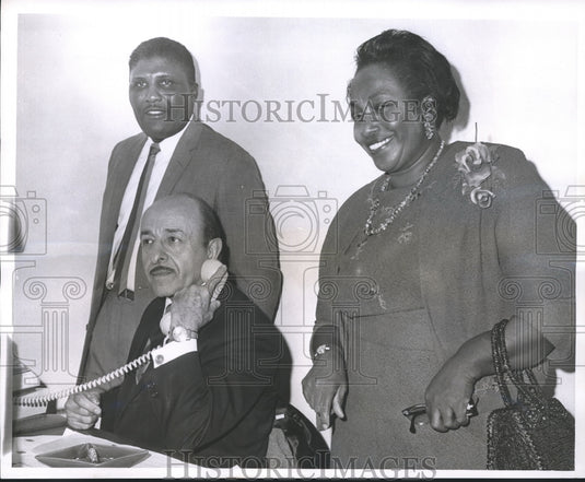 1967 Press Photo Frank J. Bivens at Desire Neighborhood Development Center- Historic Images