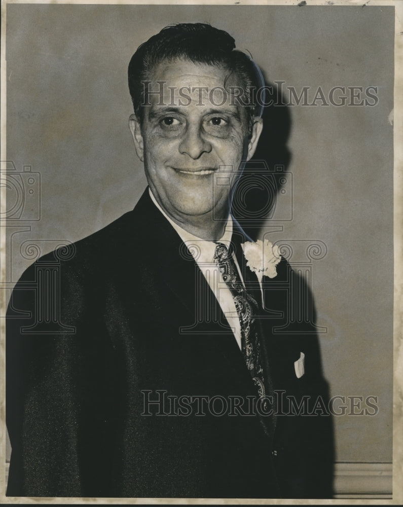 1967 Press Photo Frank J. Bertucci new president of Young Men's Business Club