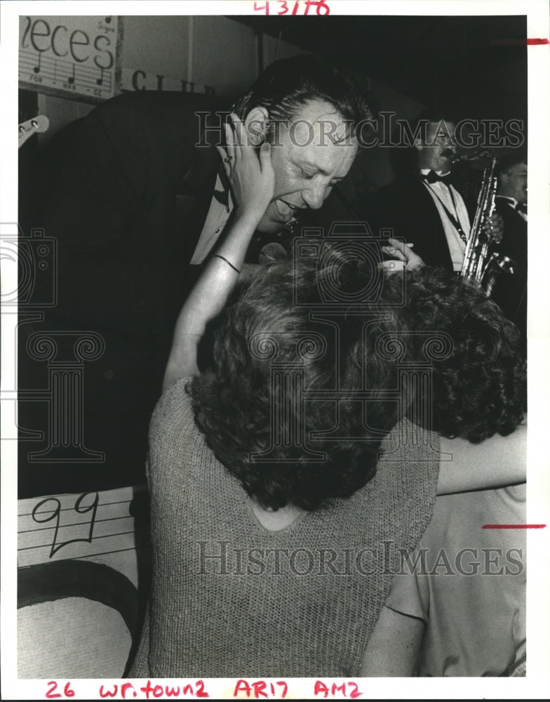 1985 Press Photo Bits n&#39; Pieces Band Reunion Performance at St. James Boat Club- Historic Images