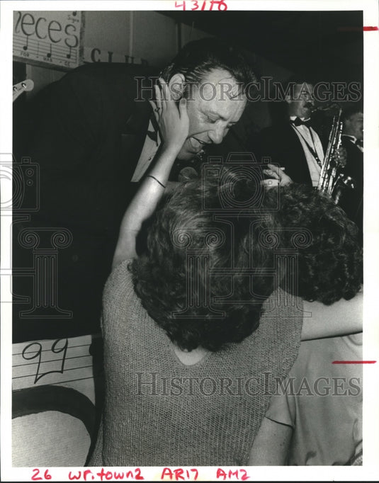 1985 Press Photo Bits n' Pieces Band Reunion Performance at St. James Boat Club- Historic Images