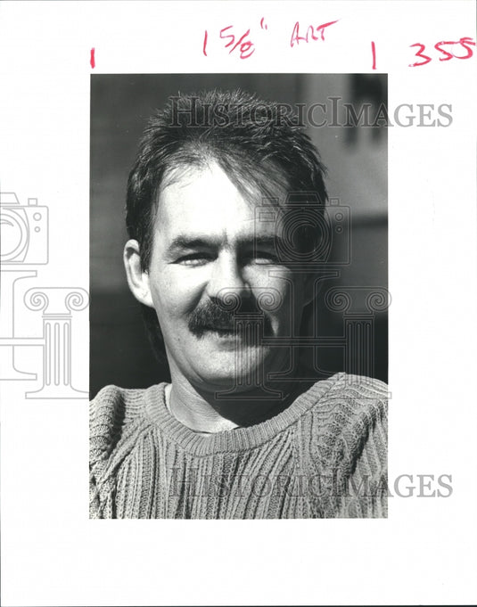 1988 Press Photo Musician Beau Berry- Historic Images