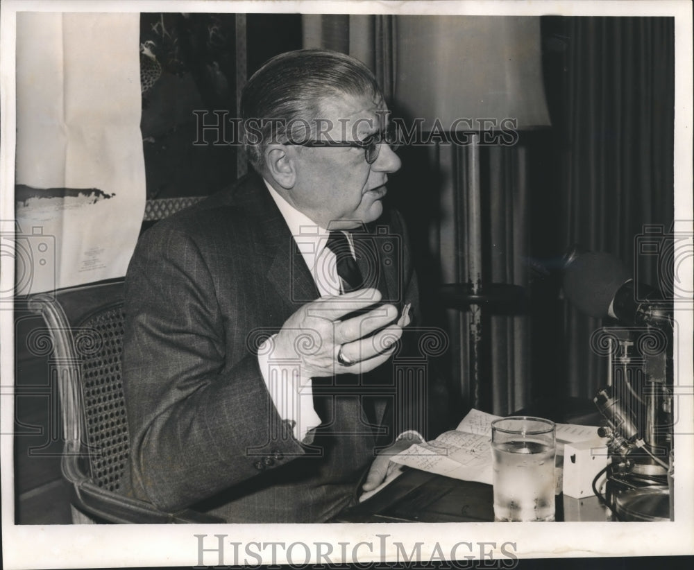 1967 Press Photo Republican National Committee Chairman Ray C. Bliss- Historic Images