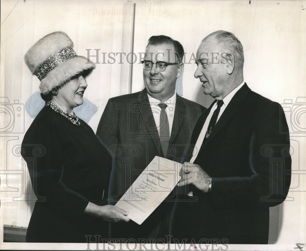 1963 Press Photo Participants in Public Employees Training Inst. Graduation