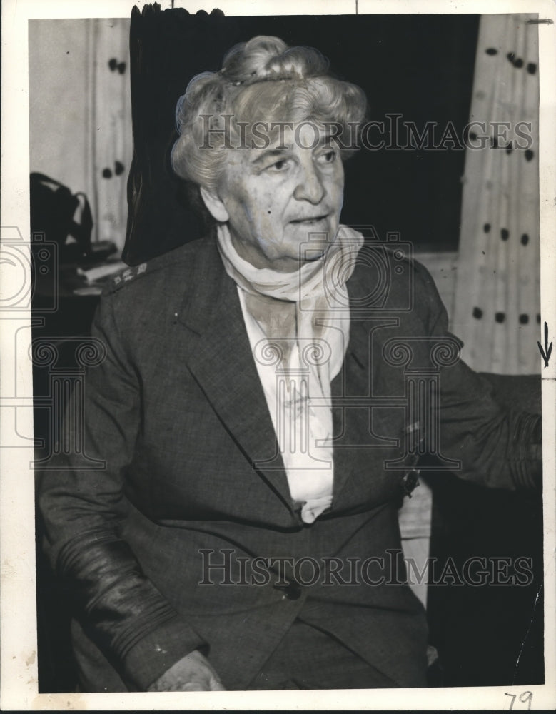 1943 Press Photo General Maud Ballington Booth- Historic Images