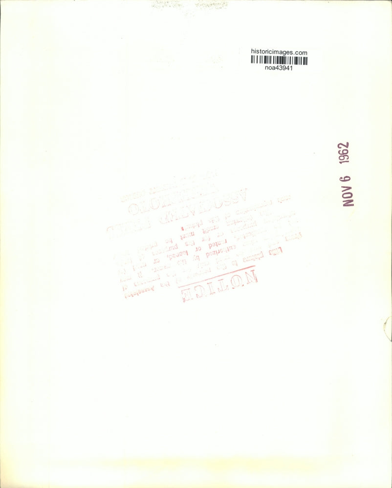 1962 Press Photo W. A. (Tony) Boyle, vice president of United Mine Workers union