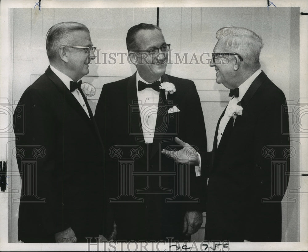 1969 Press Photo Newly-installed Officers of the Orleans Parish Medical Society