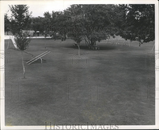 1964 Press Photo Playground at Brechtel Memorial Park - noa45053- Historic Images