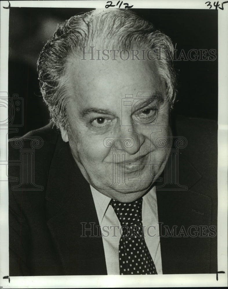 1981 Press Photo Movie producer, Albert Broccoli- Historic Images