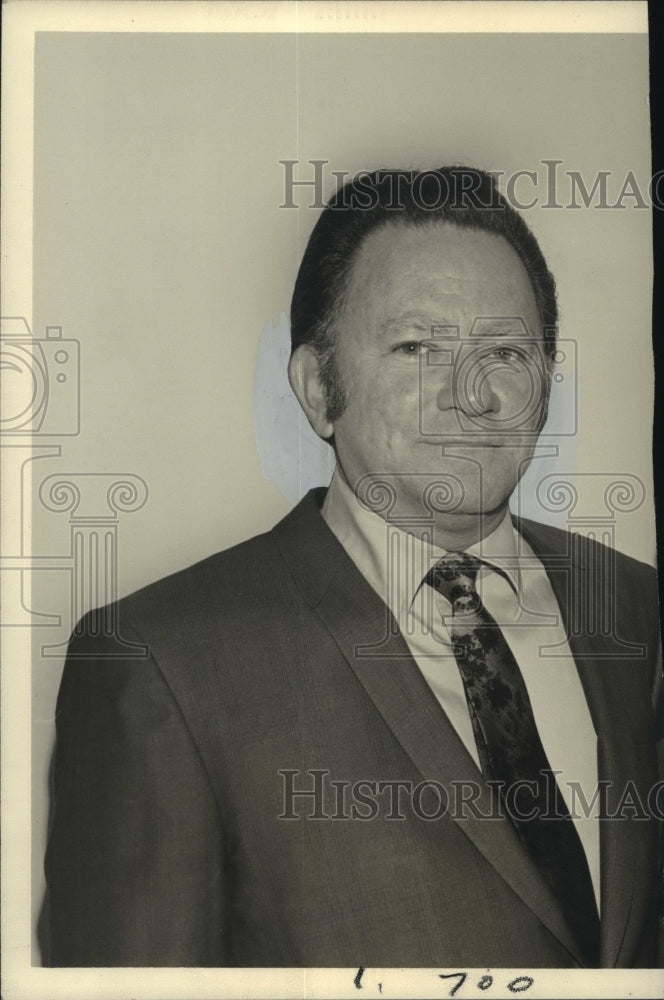 1969 Press Photo Attorney Jordan Brown to speak at Andrew Jackson Restaurant- Historic Images