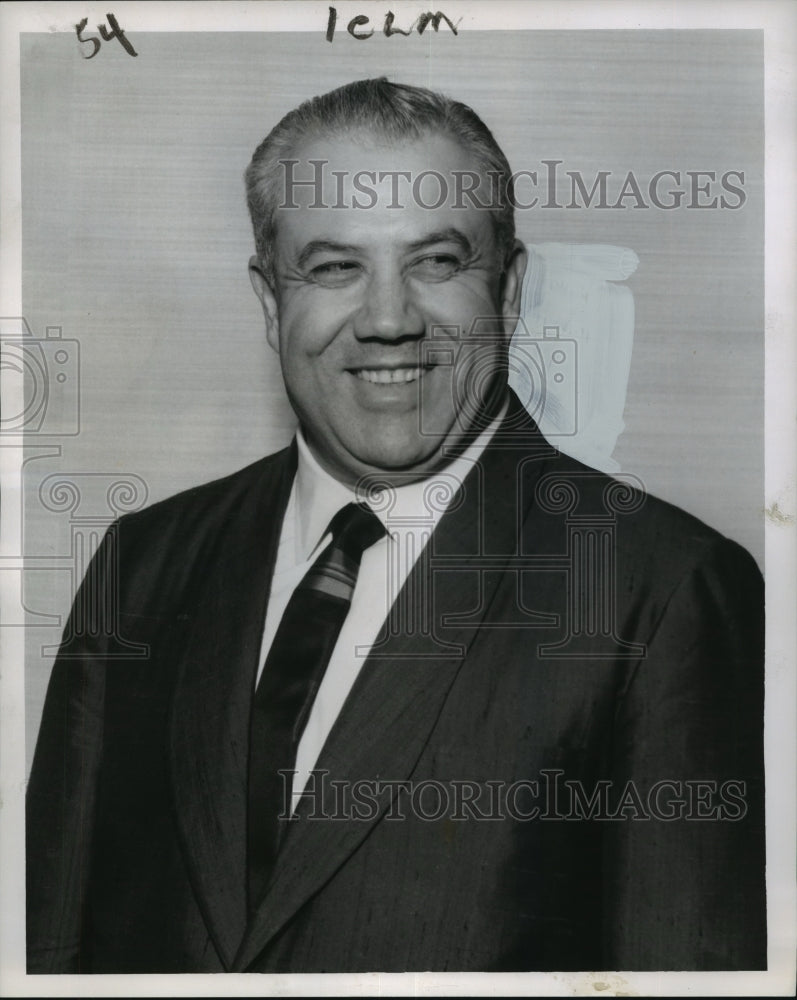1960 Press Photo Emile Bustani, Businessman ant Arab Nationalism Spokesman- Historic Images