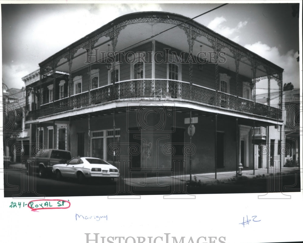 1992 Press Photo Building on 2241 Royal Street - Historic Images