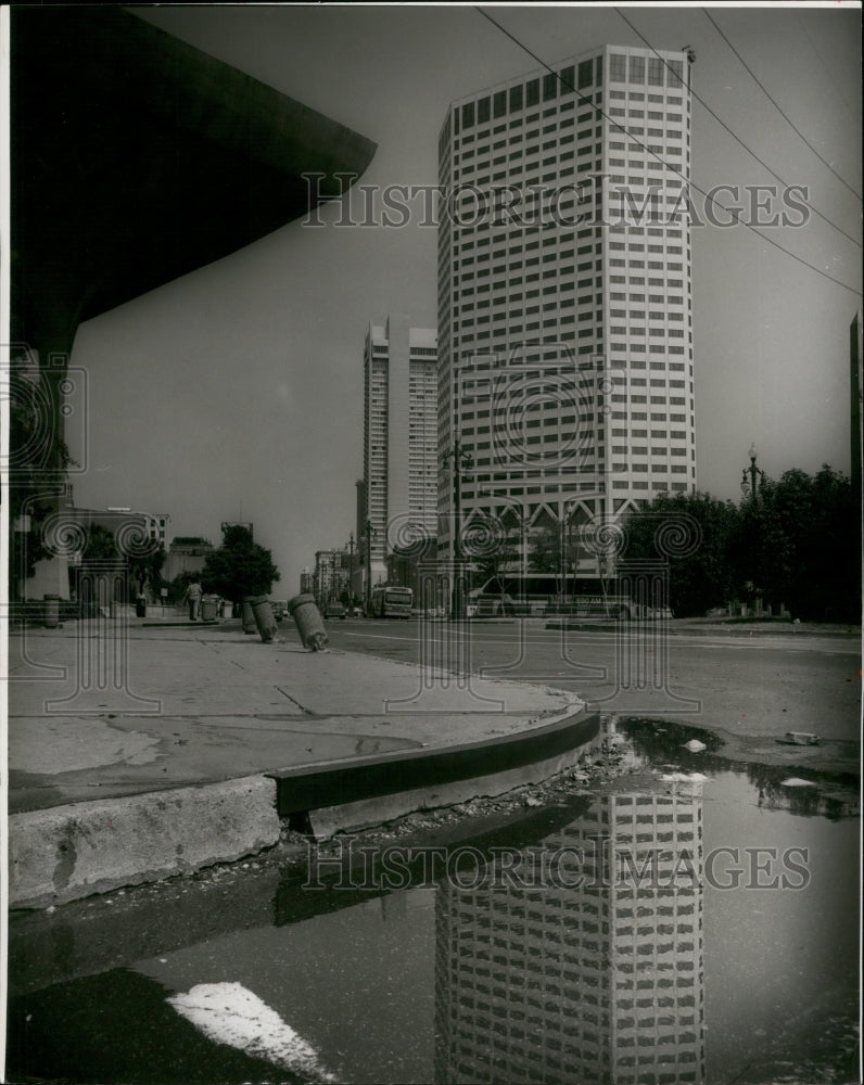 1980 Press Photo Canal Place building, New Orleans newest tradition - noa52646