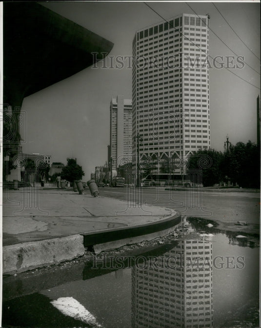 1980 Press Photo Canal Place building, New Orleans newest tradition - noa52646