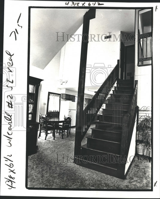  Press Photo Stairway to heaven, Cammaratas think so- Historic Images