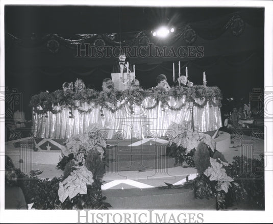1971 Press Photo Louisiana Congress Chamber of Commerce Appreciation Banquet