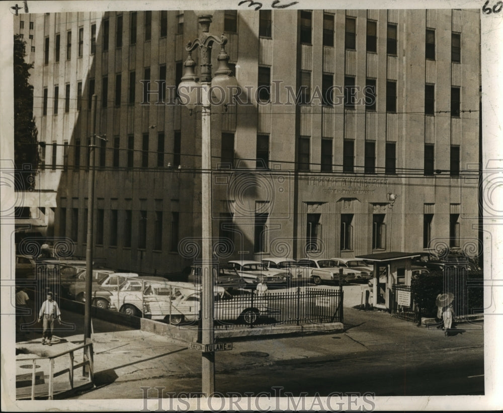 1963 Press Photo 55-Car Lot at Tulane and South Robertson in Louisiana- Historic Images