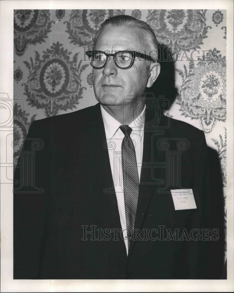 1969 Press Photo W.N. Clemons - noa62818