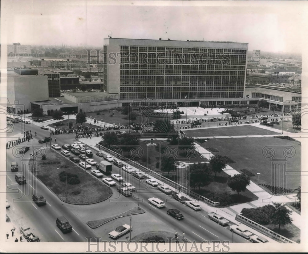 1964 Press Photo New City Hall, New Orleans- Historic Images