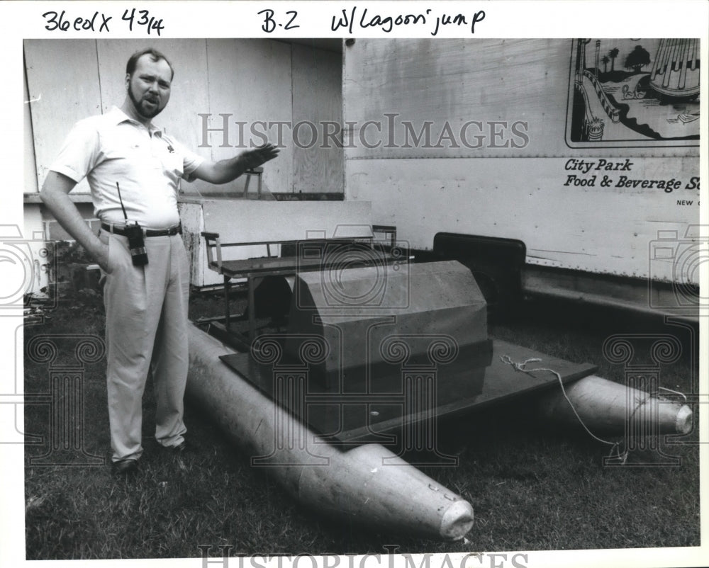  Press Photo Mitch Tanner, Director of Loss Prevention at City Park- Historic Images