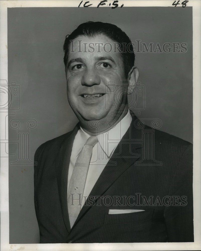  Press Photo Joseph Cimo enters race for assessor of New Orleans Second District- Historic Images