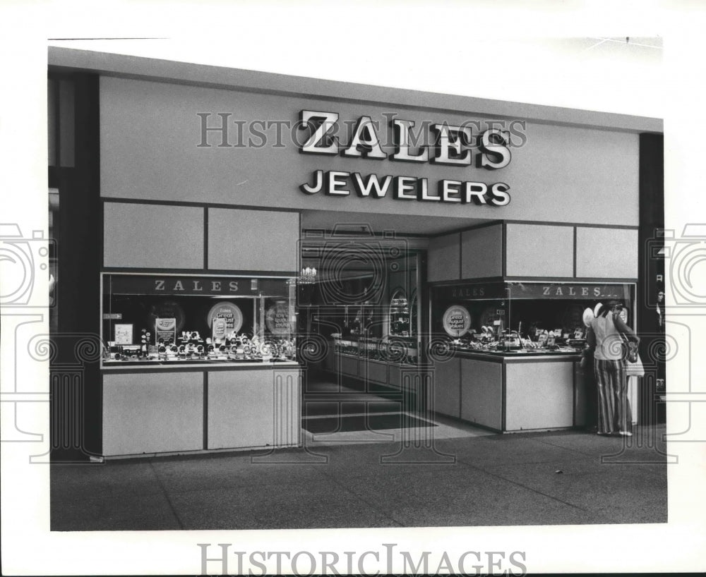  Press Photo Zales Jewelers at Clearview Shopping Center in Louisiana- Historic Images