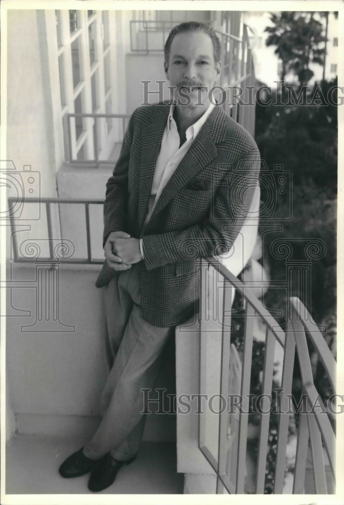 1991 Press Photo Richard Chamberlain's 1st Evil Role in "Night of the Hunter" - Historic Images